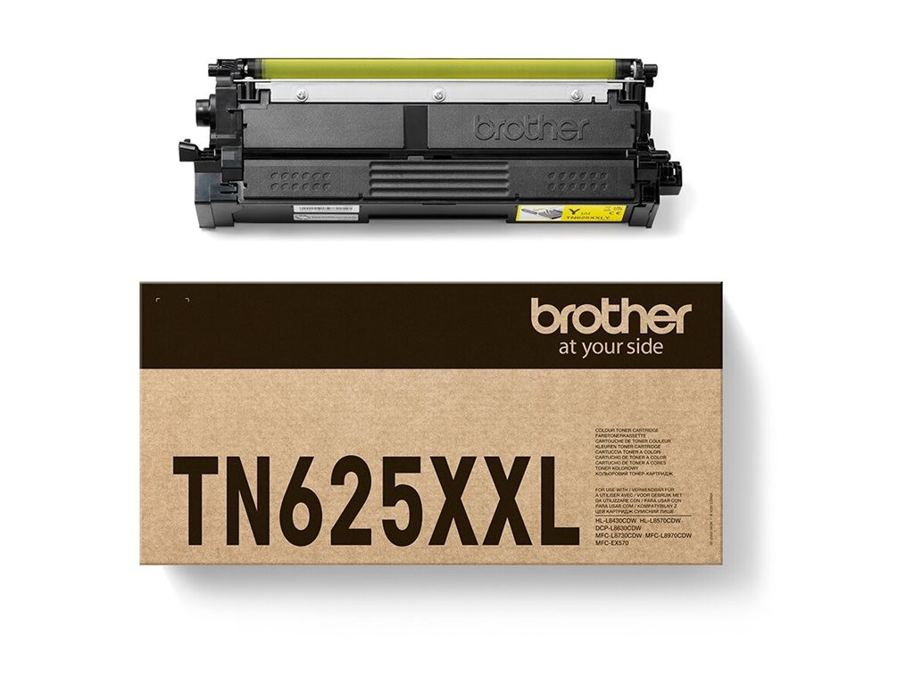 Brother TN-625XXLY Toner Yellow 6.500 oldal kapacitás