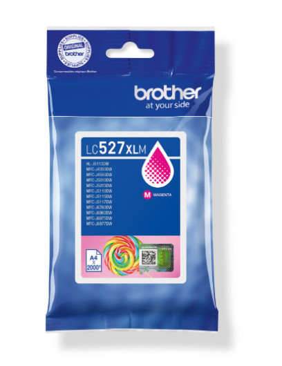 Brother LC527XLM Tintapatron Magenta 2.000 oldal kapacitás