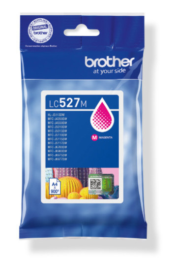 Brother LC527M Tintapatron Magenta 900 oldal kapacitás