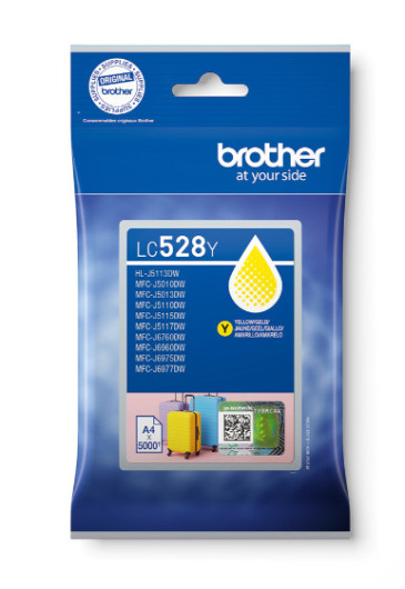 Brother LC528Y Tintapatron Yellow 5.000 oldal kapacitás