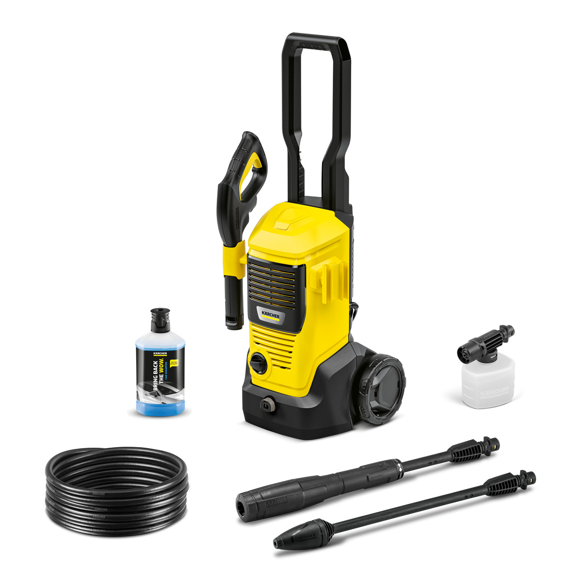 Karcher Magasnyomású mosó K 4 FJ BB, habfúvókával
