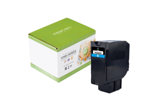 Utángyártott LEXMARK CS725/CX725 toner Cyan 12 000 oldal kapacitás /74C2HC0/ SCC