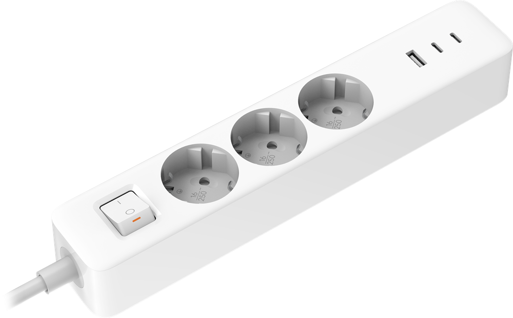 Xiaomi 20W Power Strip Elosztó, 1.4 m