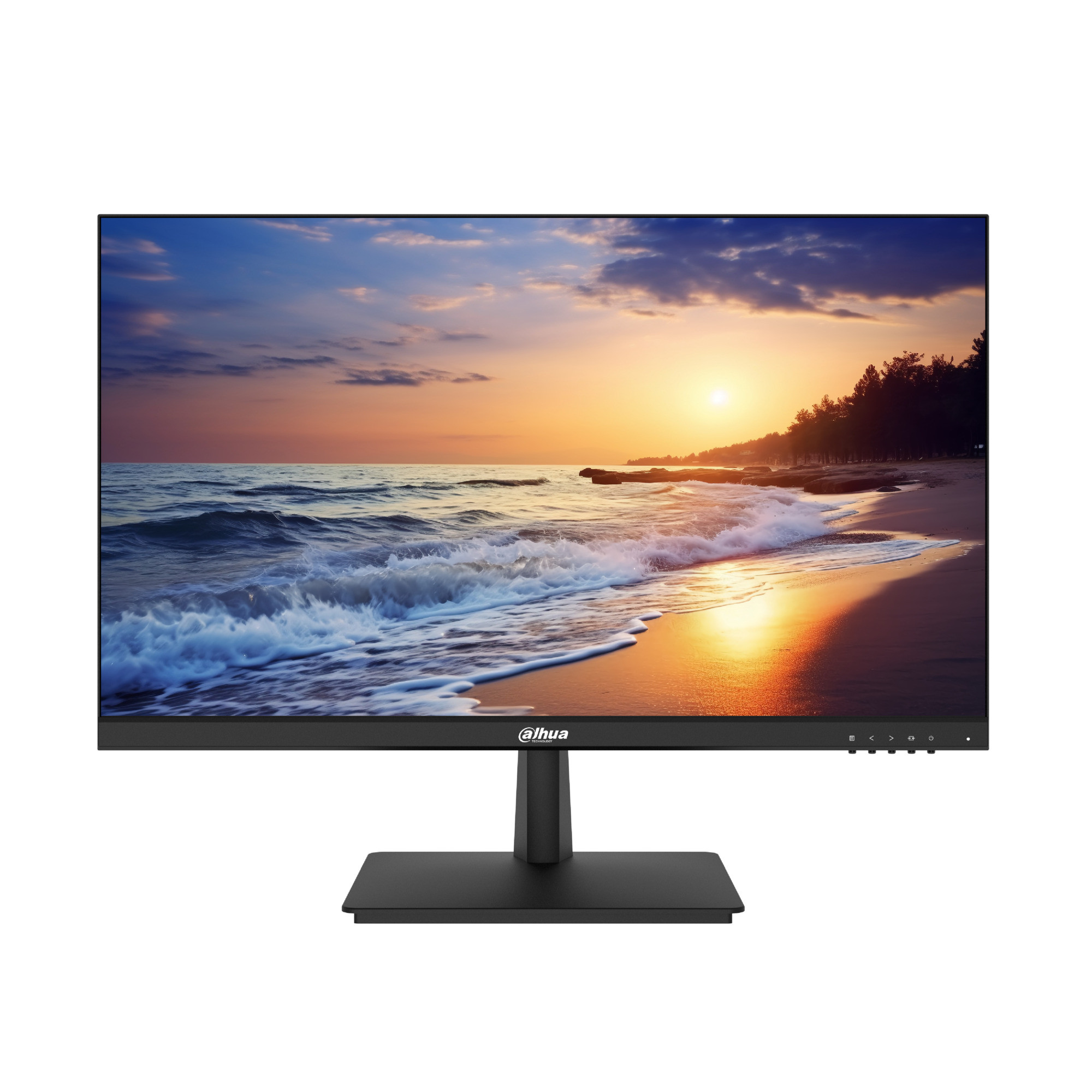 Dahua 23,8 LM24-H200 FHD VGA/HDMI, beépített hangszóró, fekete 24/7 monitor