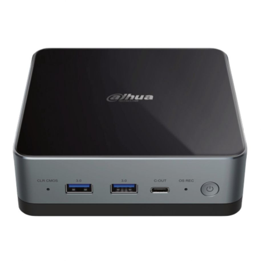 Dahua DSS-OneBox-H1/128 DSS Pro8 előtelepített mini szerver, Intel I7-13620H CPU, 32RAM, 1TB SSD, Intel UHD 12/13.gen, Wifi, BT, 2xHDMI, Windows, 2,5GB LAN, 128 videó csatorna, 16 VDP, 64 Ajtó