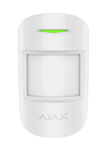 Ajax MotionProtect Plus White vezeték nélküli kombinált PIR+MW fehér mozgásérzékelő