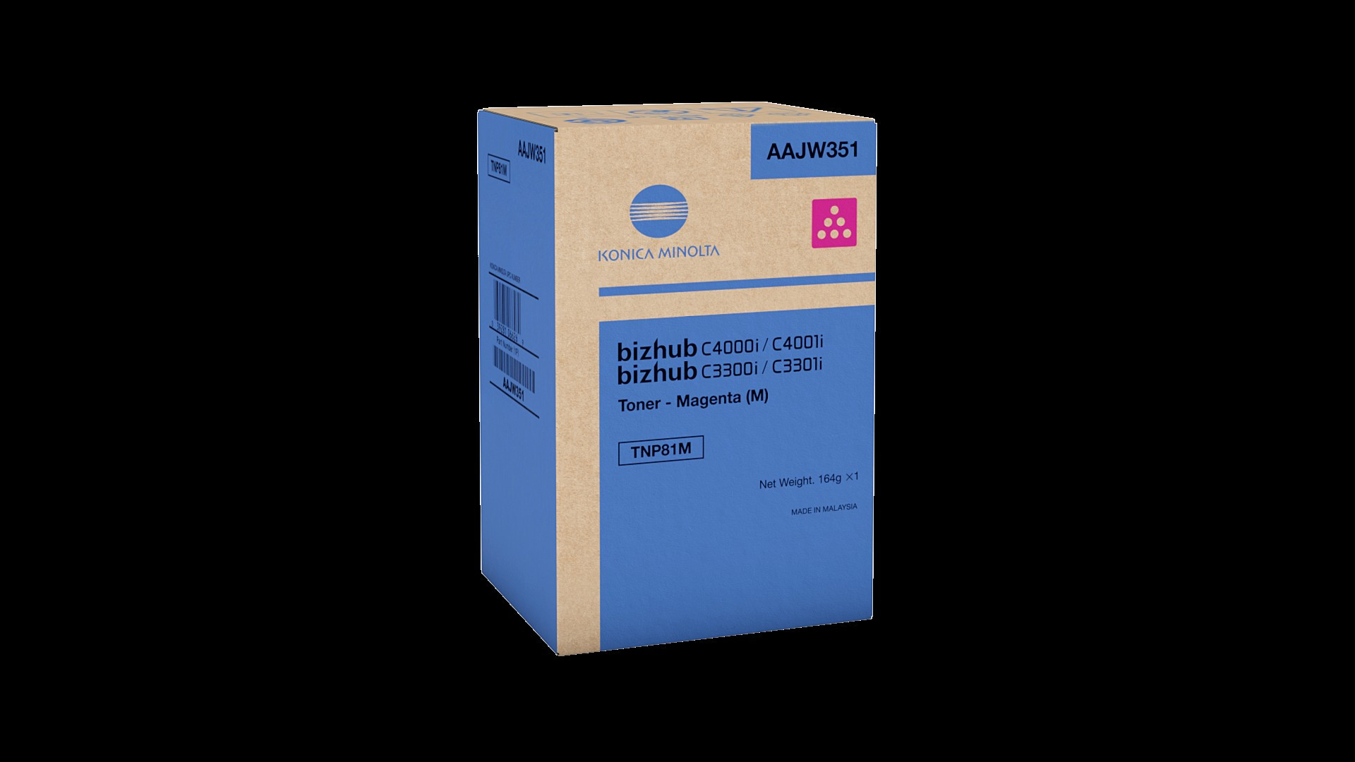 Konica-Minolta TNP81M Toner Magenta 9.000 oldalra