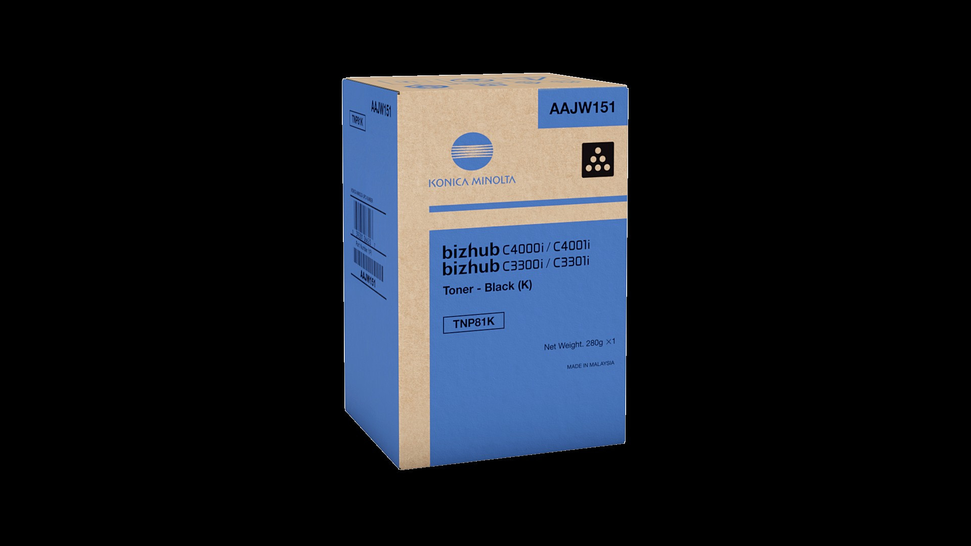Konica-Minolta TNP81K Toner Black 13.000 oldalra