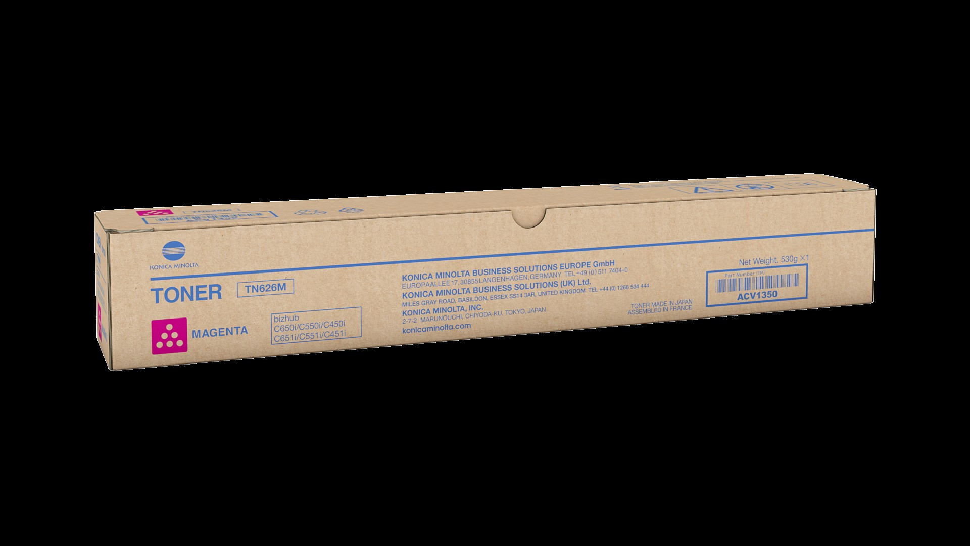 Konica-Minolta TN626M Toner Magenta 28.000 oldalra