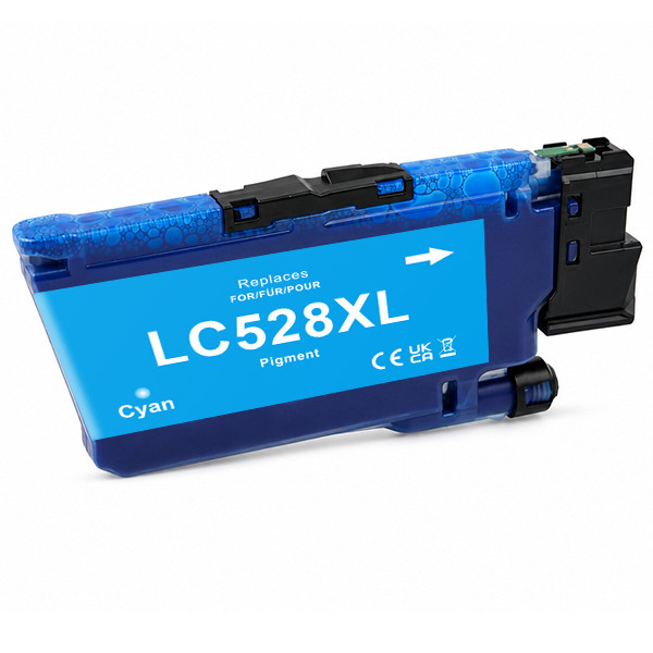 UTÁNGYÁRTOTT BROTHER LC528 XL tintapatron Cyan 10.000 oldal kapacitás IK