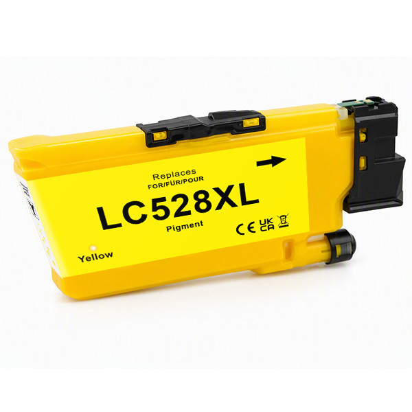UTÁNGYÁRTOTT BROTHER LC528 XL tintapatron Yellow 10.000 oldal kapacitás IK