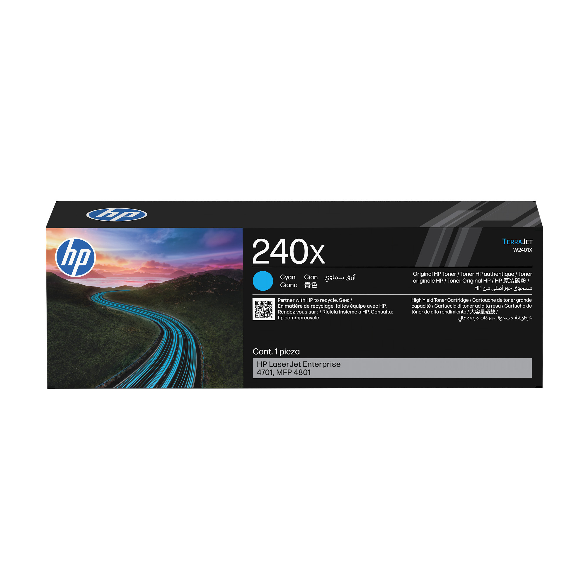 HP W2401X Toner Cyan 6.900 oldal kapacitás No.240X