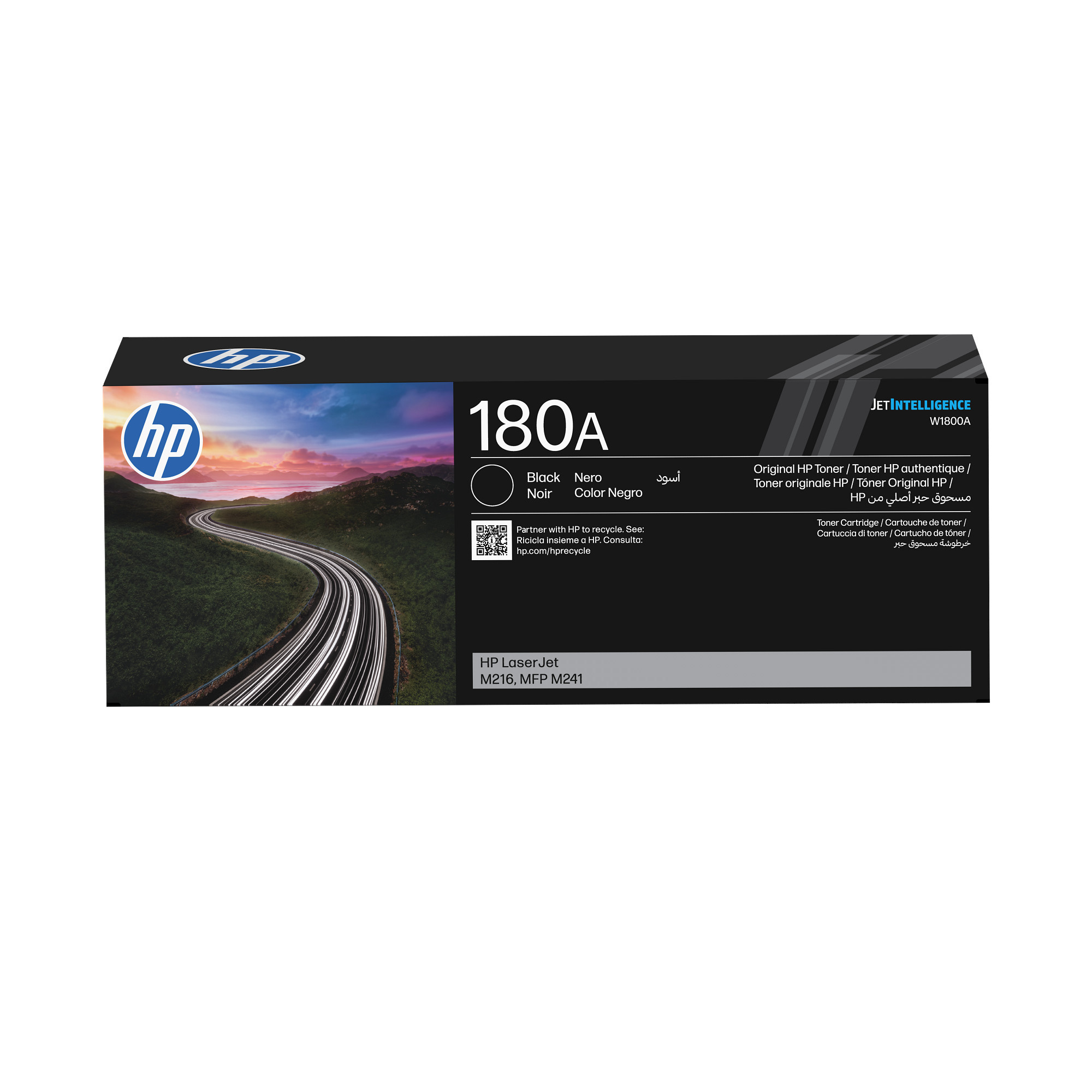 HP W1800A Toner Black 1.000 oldal kapacitás No.180A