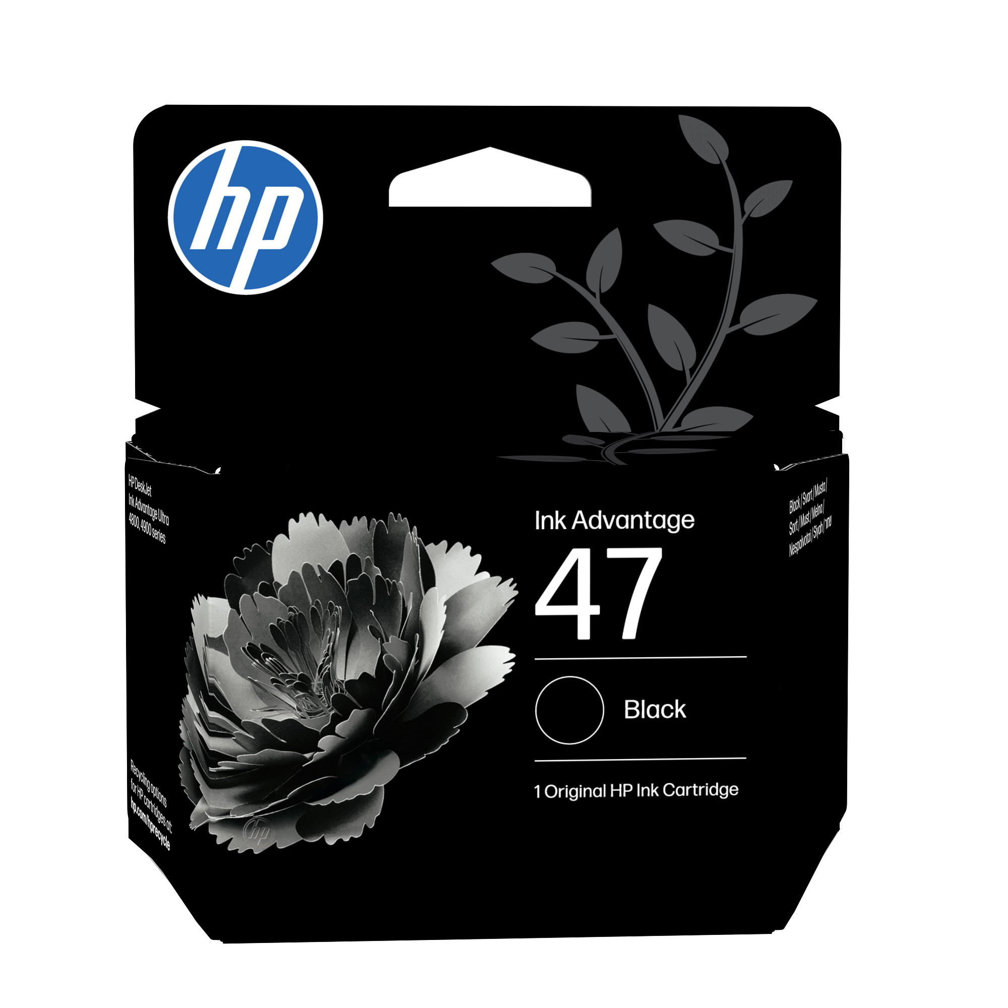 HP 6ZD21AE Tintapatron Black 1.300 oldal kapacitás No.47