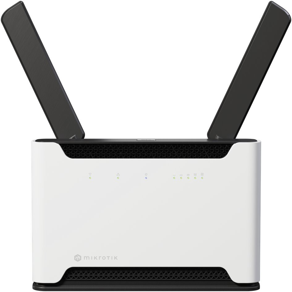 MikroTik S53UG+5HAXD2HAXD-TC&EG18-EA Chateau LTE18 ax kit 4xGbE LAN 1x2.5GbE Multi-Gigabit LAN port 1xSIM slot 802.11ax Wi-Fi6 Dual-Band Vezeték nélküli LTE router
