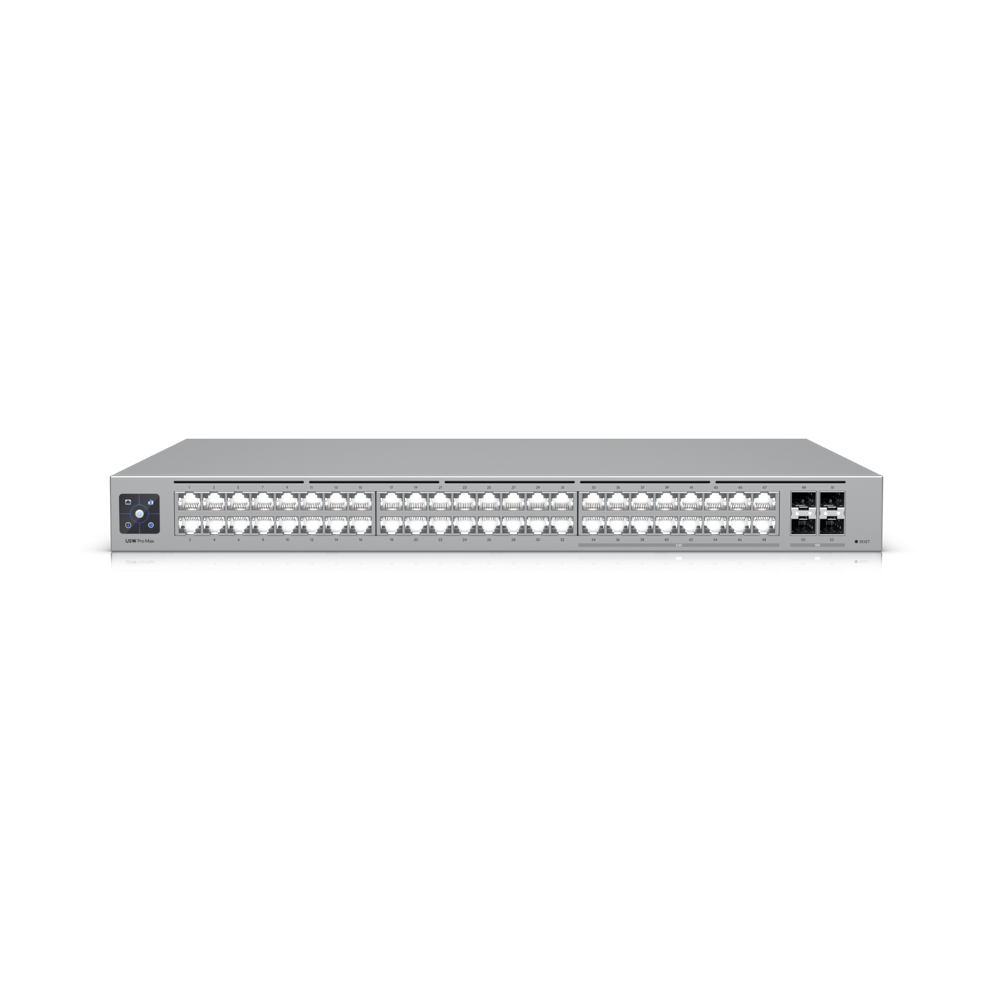 Ubiquiti UniFi USW-Pro-Max-48 32port GbE LAN 16x2.5GbE Multi-Gigabit LAN 4x SFP+ port L3 menedzselhető switch

