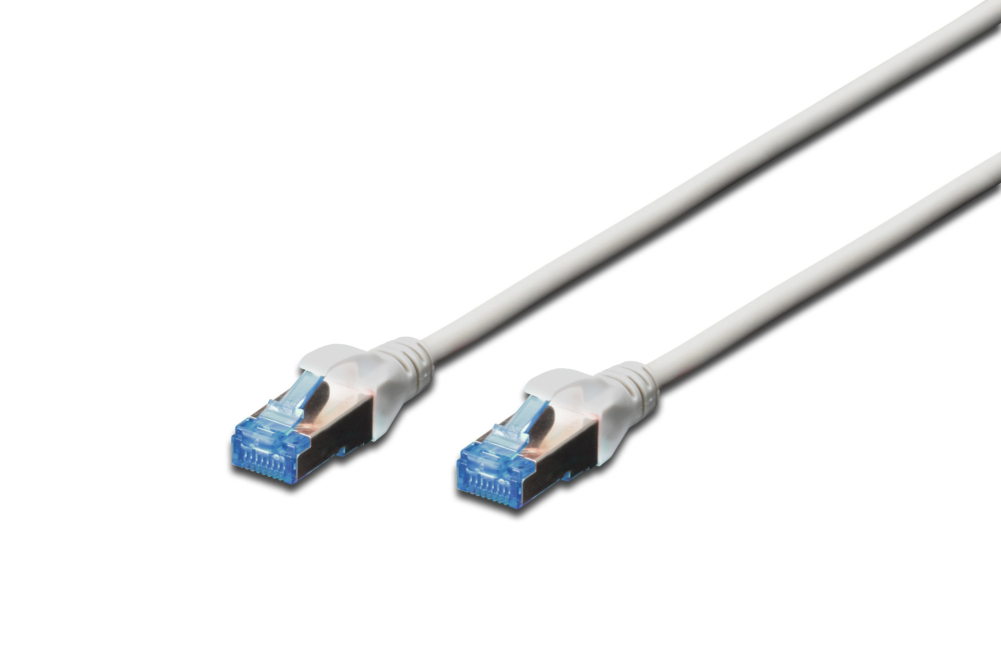 DIGITUS DK-1532-010 Cat.5e SF/UTP PVC 1m szürke patch kábel