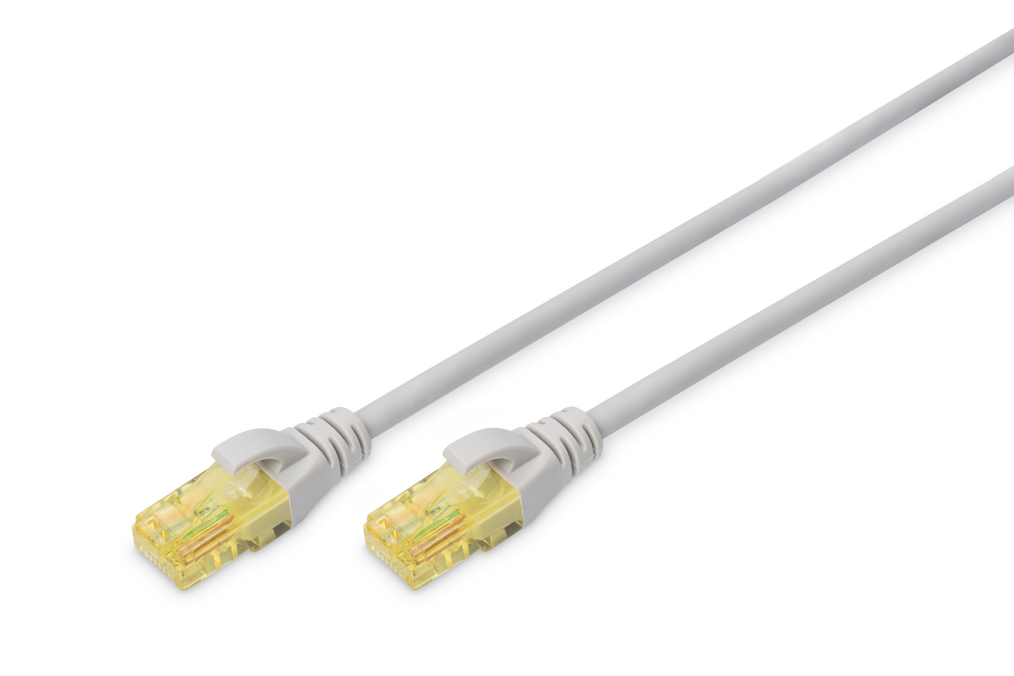 DIGITUS DK-1613-A-010 Cat.6A UTP PVC 1m szürke patch kábel