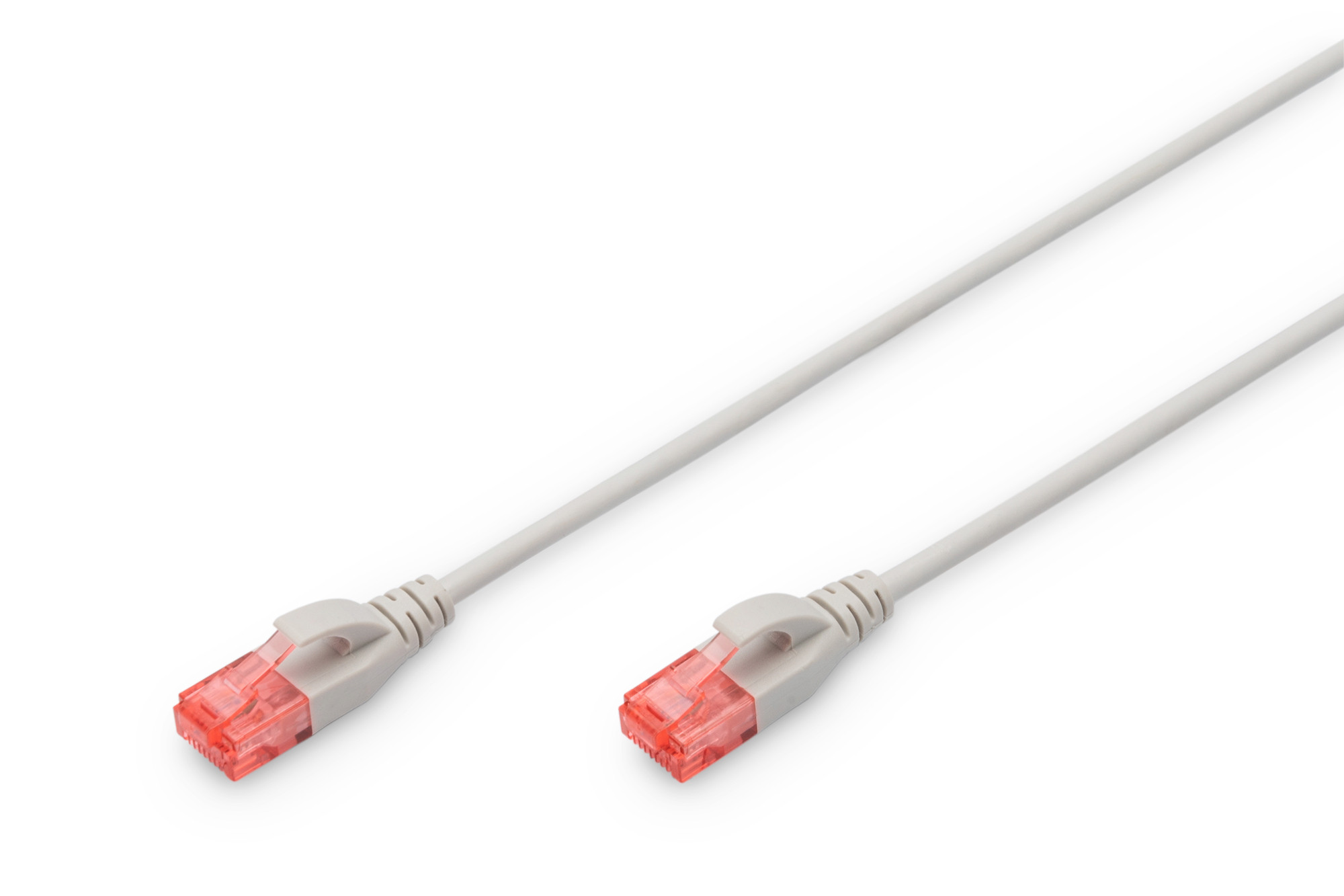DIGITUS DK-1617-010S Cat.6 UTP LSZH 1m szürke slim patch kábel