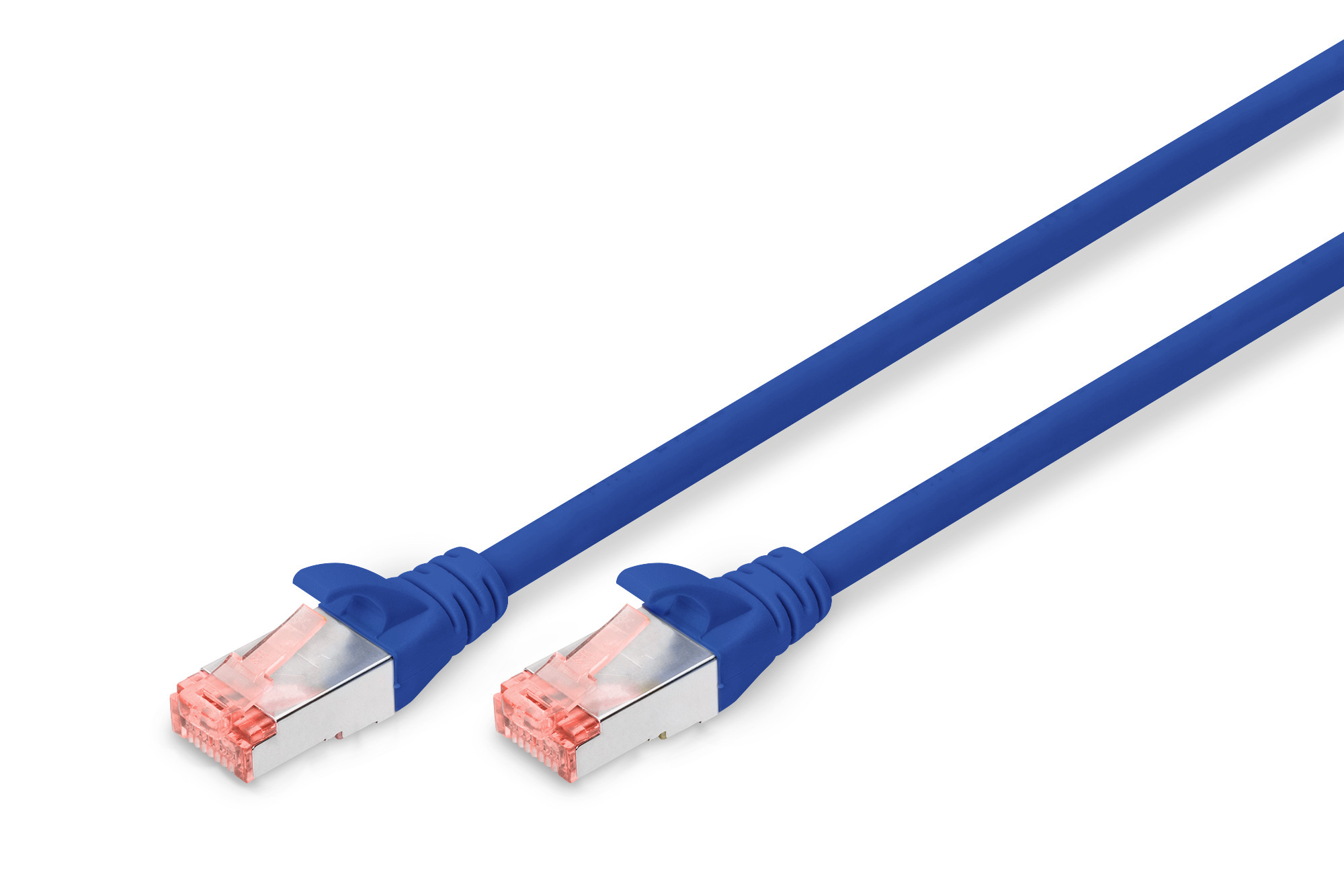 DIGITUS DK-1644-005/B Cat.6 S/FTP LSZH 0,5m kék patch kábel