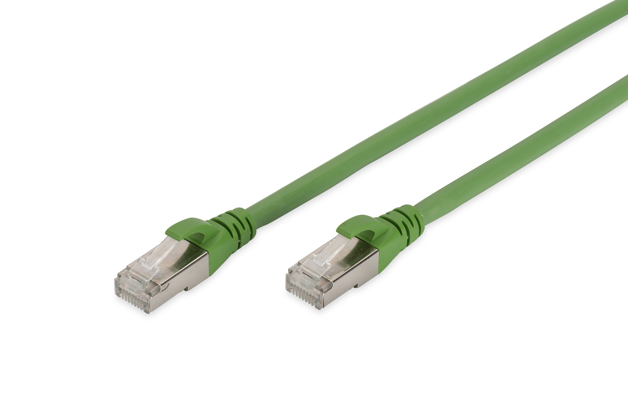 DIGITUS DK-1644-A-PUR-200 Cat.6A S/FTP Poliuretán 20m zöld patch kábel