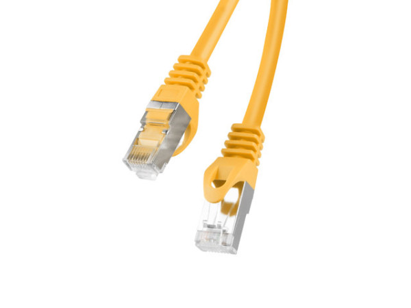 Lanberg PCF6-10CC-2000-Y Cat.6 F/UTP PVC CCA AWG26 árnyékolt narancs patch kábel 20m