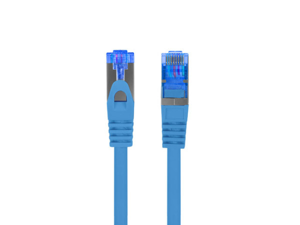 Lanberg PCF6A-10CC-0150-B Cat.6A S/FTP LSZH CCA AWG26 árnyékolt kék patch kábel 1,5m