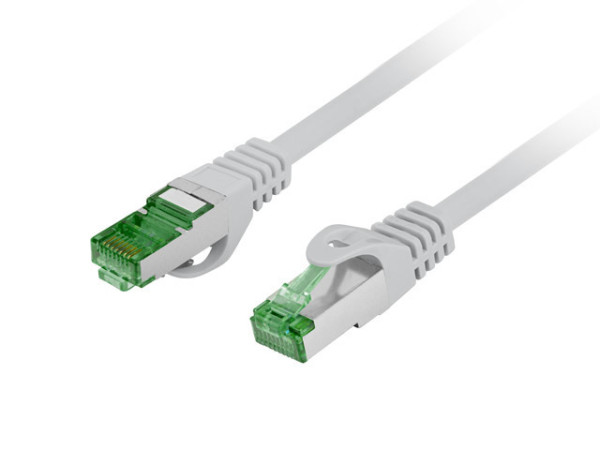 Lanberg PCF7-10CU-0150-S Cat.7 S/FTP LSZH CU AWG26 árnyékolt szürke patch kábel 1,5m