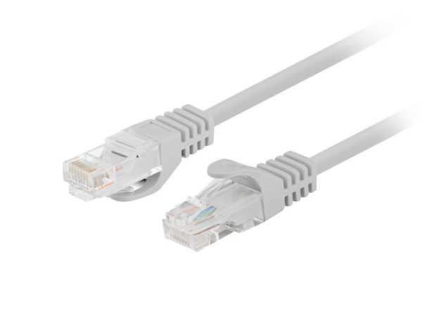 Lanberg PCU5-10CC-0025-S Cat.5e UTP PVC CCA AWG26 árnyékolatlan szürke patch kábel 0,25