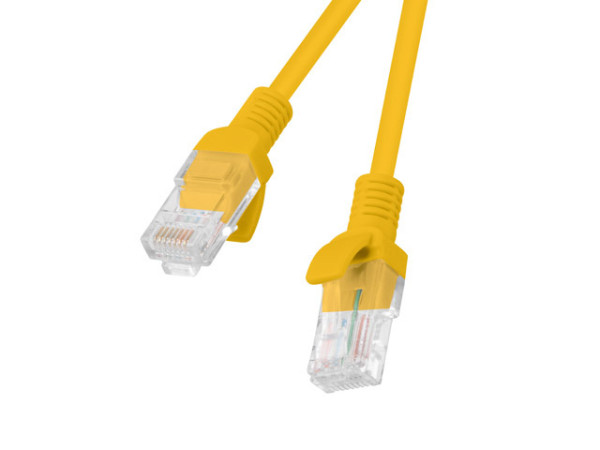 Lanberg PCU6-10CC-0500-O Cat.6 UTP PVC CCA AWG26 árnyékolatlan narancs patch kábel 5m