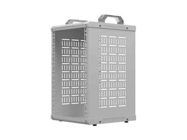 Lanberg OR10-2309-S 10" 9U 280x300 MAX:60kg nyitott mini szürke rack szekrény