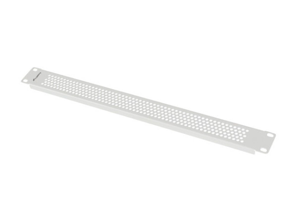 Lanberg AK-1411-S 19" 1U szürke fém hálós/perforált vakpanel