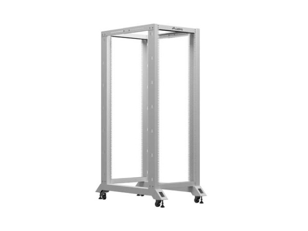 Lanberg OR01-6032-S 19" 32U SZÉL:600mm MÉLY:1000mm MAG:1673mm lapraszerelt szürke rack keret