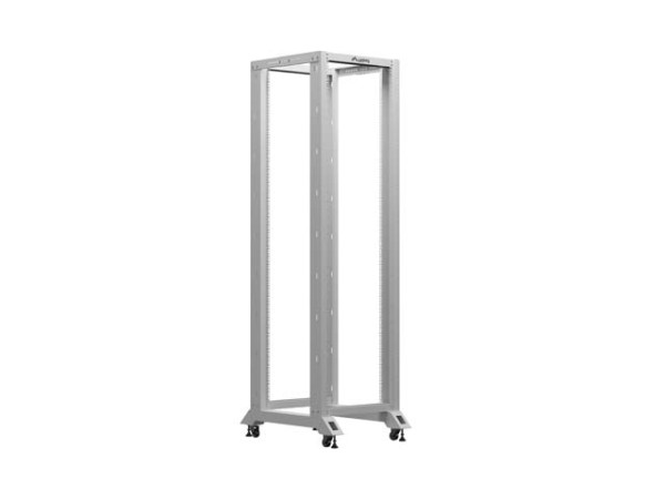 Lanberg OR01-6842-S 19" 42U SZÉL:600mm MÉLY:800mm MAG:2138mm lapraszerelt szürke rack keret