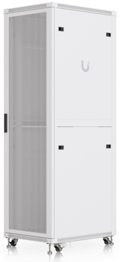 Ubiquiti UACC-RACK-42U-800-P 19" 42U 1966x600x800 MAX:800kg perforált ajtós fehér álló rack szekrény