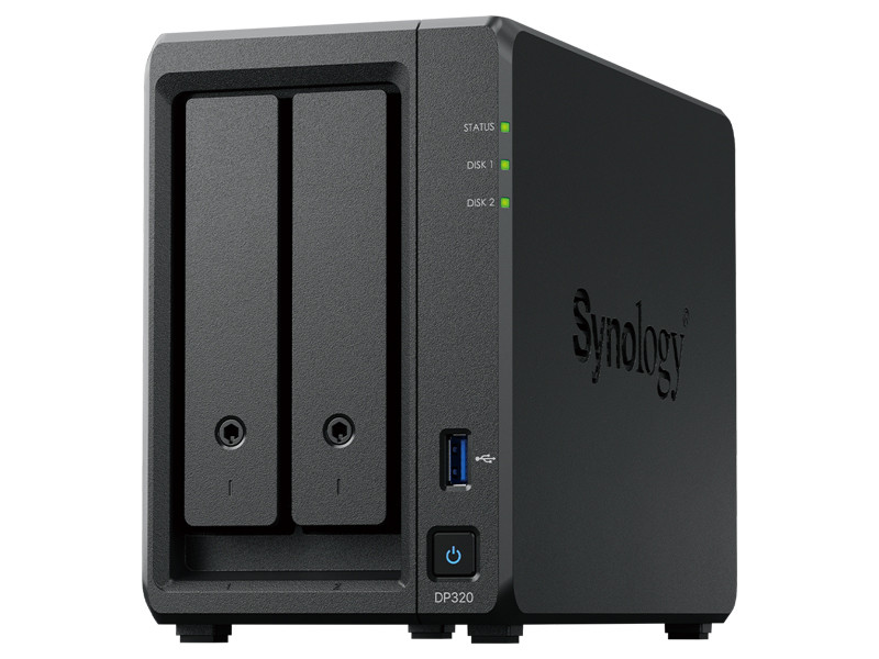 Synology DP320 (8GB) 2x SSD/HDD lemezes ActiveProtect