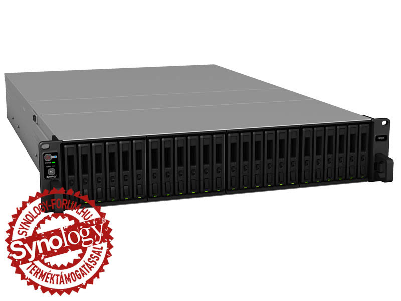Synology FlashStation FS6420 (64GB) 24x SSD lemezes 2U rackbe szerelhető NAS + regisztrációs kártya