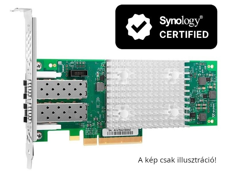 Synology QLE2692 2x16GbE SFP+ PCIe 3.0 hálózati kártya