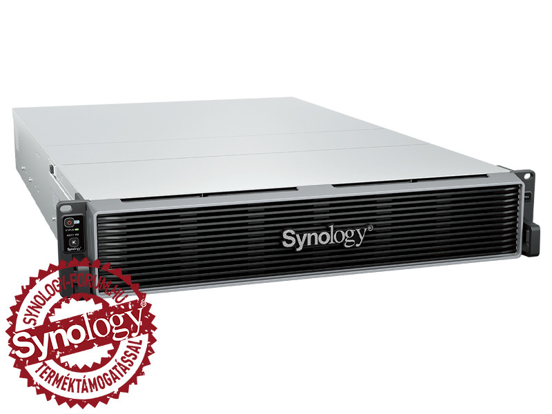 Synology RackStation RS3626XS (8GB) 12x SSD/HDD lemezes 2U rackbe szerelhető NAS + regisztrációs kártya