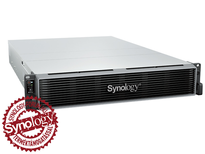 Synology RackStation RS4826XS+ (16GB) 2U 12x SSD/HDD lemezes rackbe szerelhető NAS + regisztrációs kártya