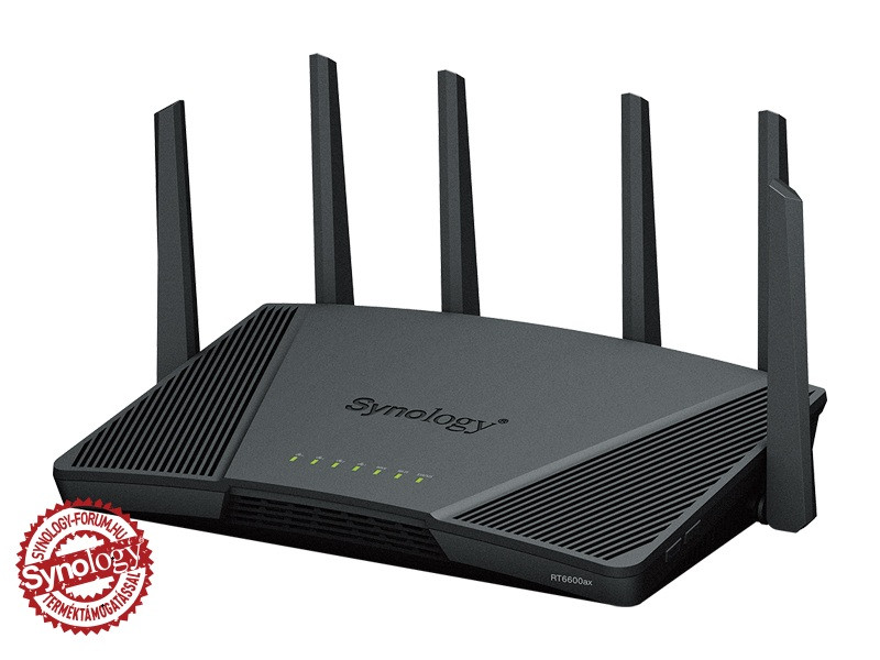 Synology RT6600ax 3xGbE 1x2.5GbE LAN port Tri-Band Wi-Fi 6 802.11ax Gigabit NAS Router