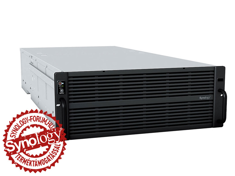 Synology RX6025SAS 60x SSD/HDD lemezes 4U rackbe szerelhető NAS tárhelybővítő + regisztrációs kártya