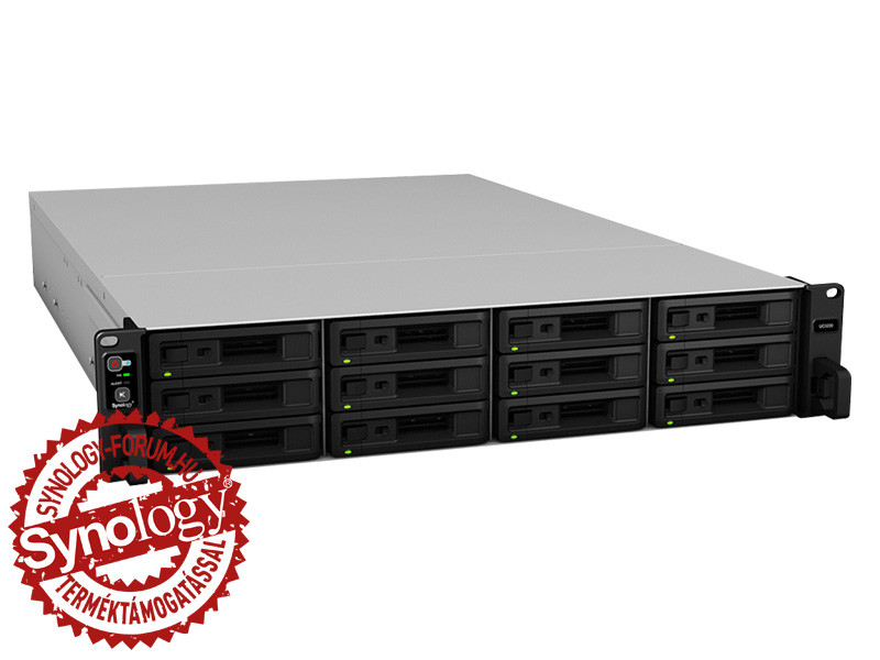 Synology UC3200 12x SSD/HDD lemezes 2U rackbe szerelhető Unified Controller SAN
