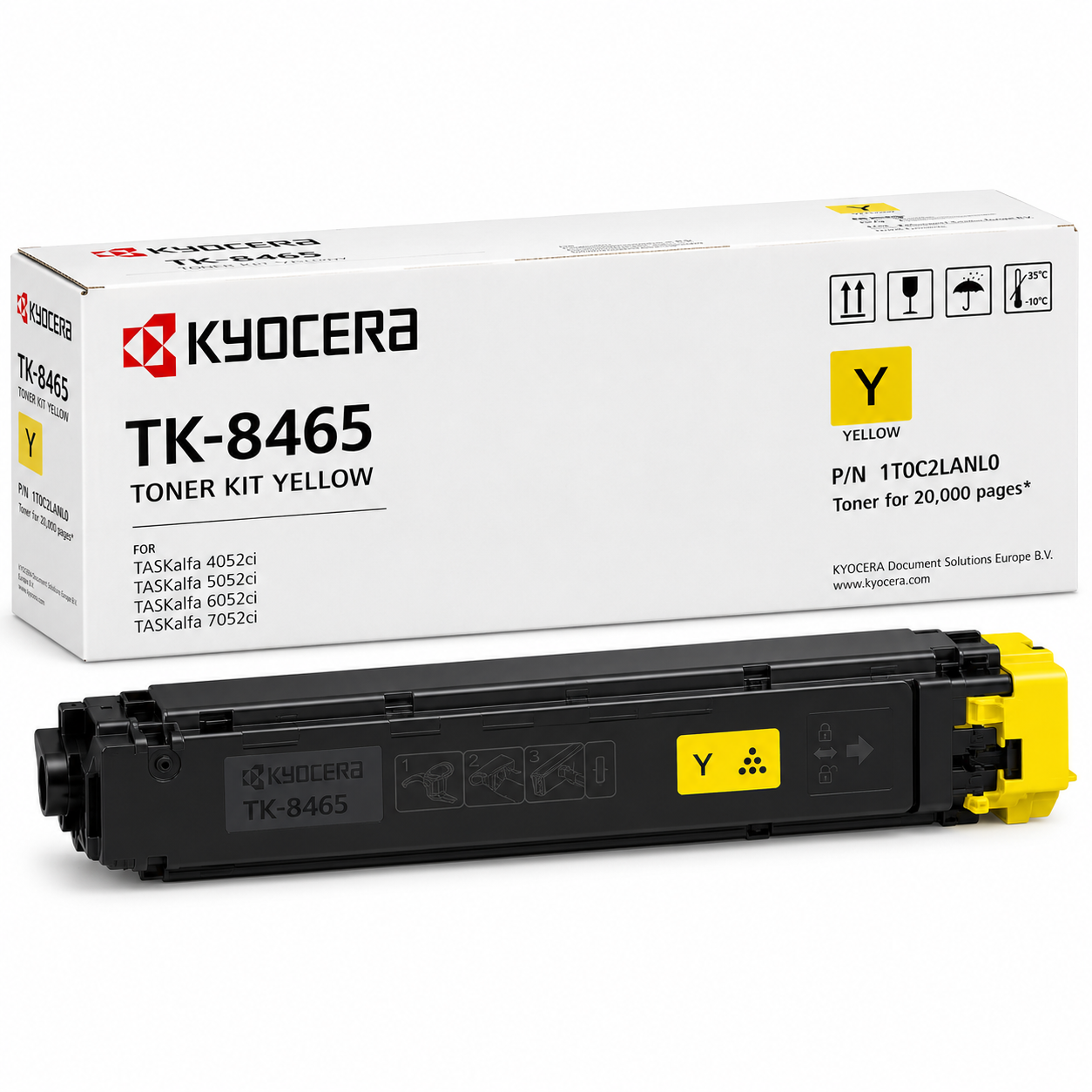 Kyocera TK8465 Toner Yellow 20K /o/