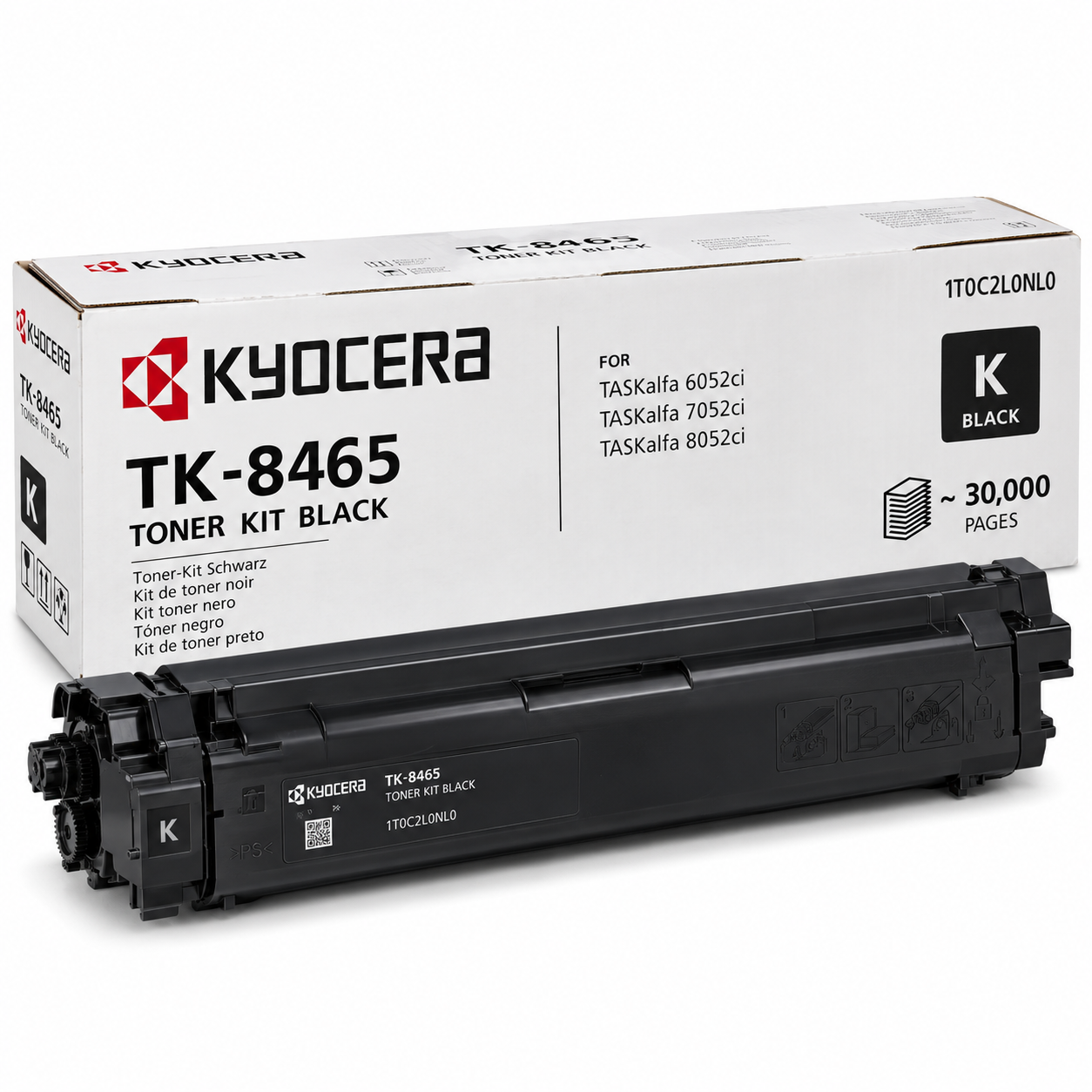 Kyocera TK8465 Toner Black 30K /o/