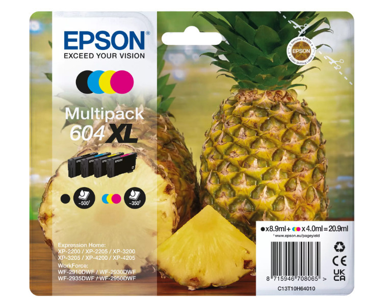 Epson T10H6 Tintapatron Multipack No.604XL