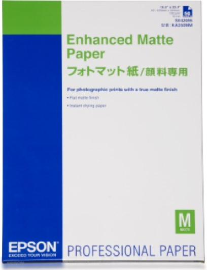 Epson A/2 Enhanced Matt Paper 50L 192g