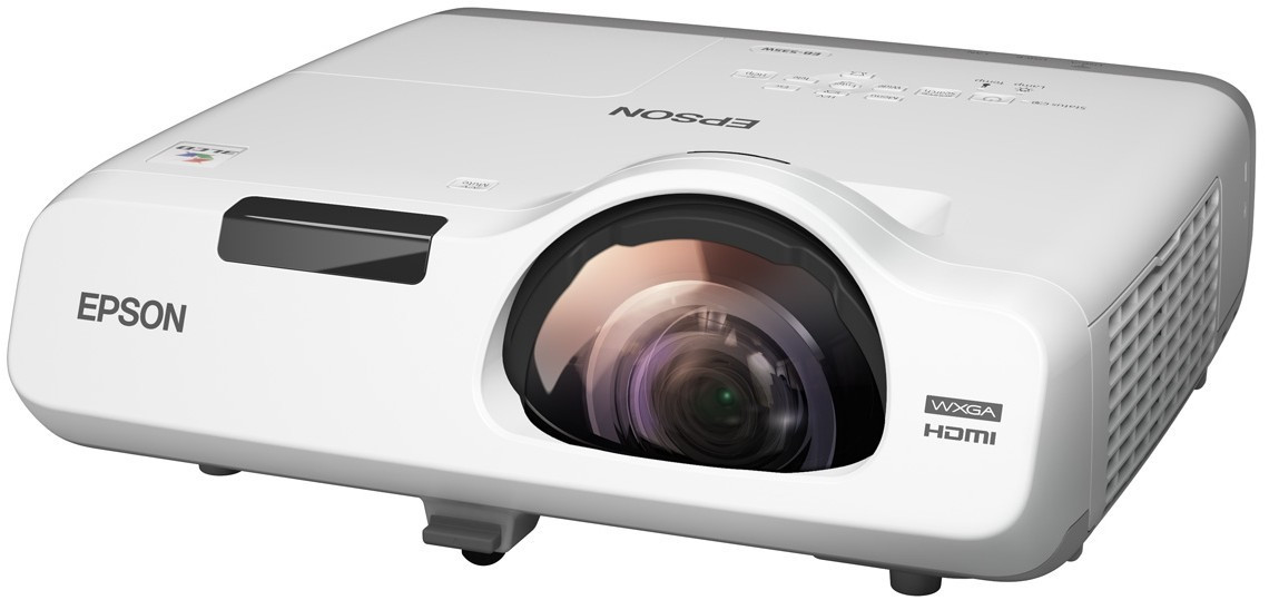 Epson EB-535W 3LCD / 3400lumen / LAN / WXGA ST (közeli) oktatási projektor