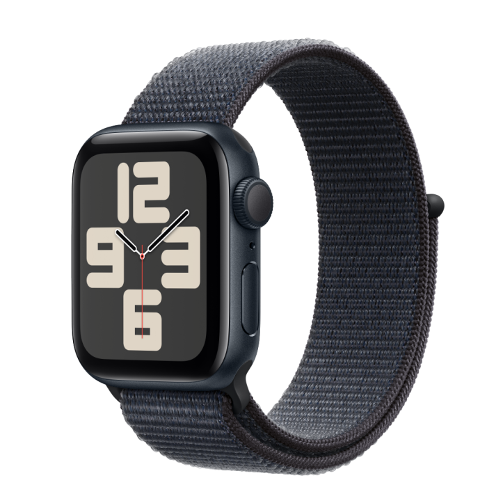 Apple Watch SE2 v3 GPS 40mm Midnght Alu.Case/Ink sport loop