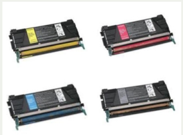 Utángyártott LEXMARK C734/X734 Toner Cyan 6.000 oldal kapacitás IK